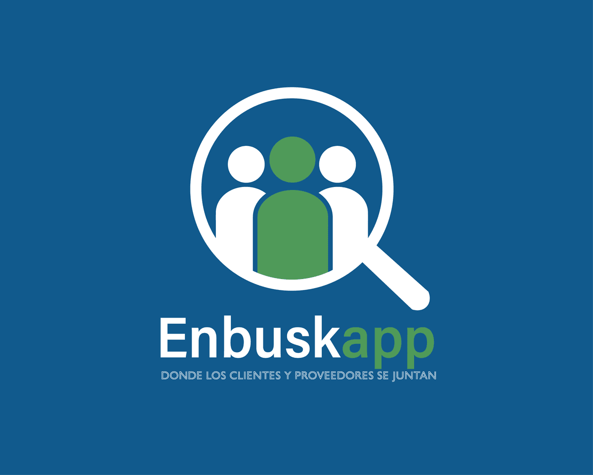 Interfaz de la plataforma Enbuskapp